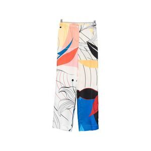 For Restless Sleepers Women Printed Silk Trousers